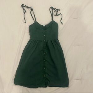 Forest green Aerie mini dress